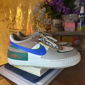 DISCONTINUED Nike Air Force 1 Shadow Sail Blue Green